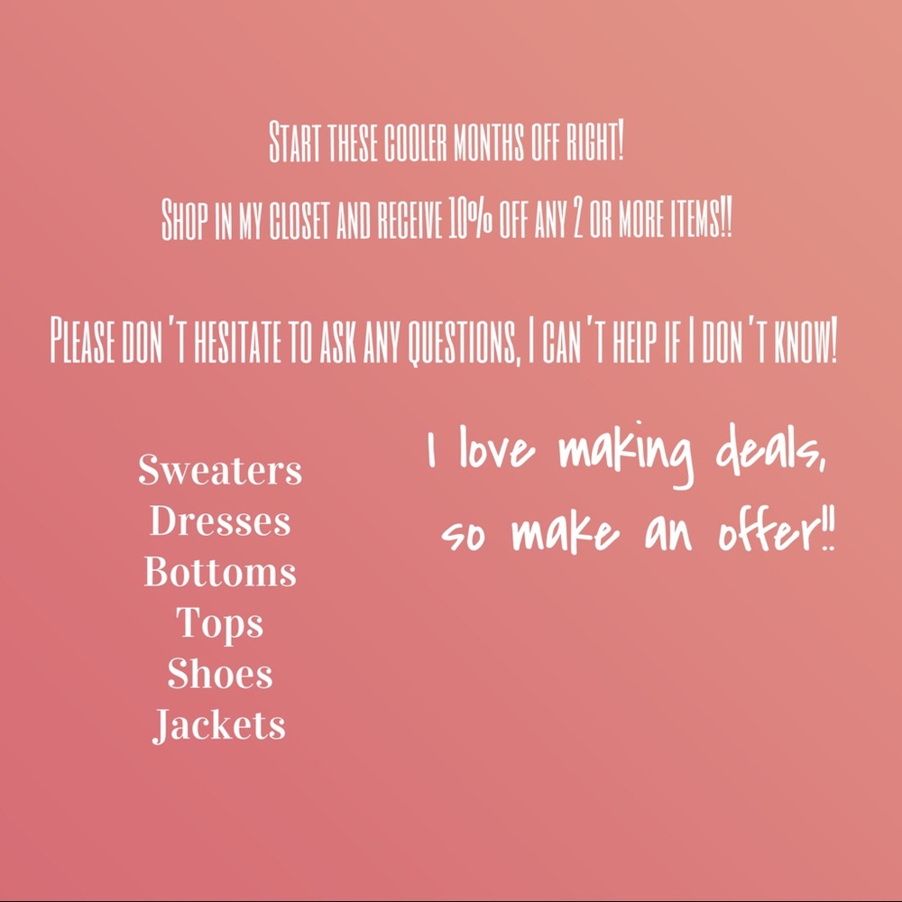 DEALS!!